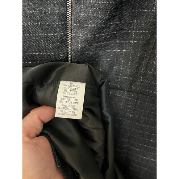 Preloved Theory-Mini Wool sheath dress- Sz 2 - Picture 4 of 5